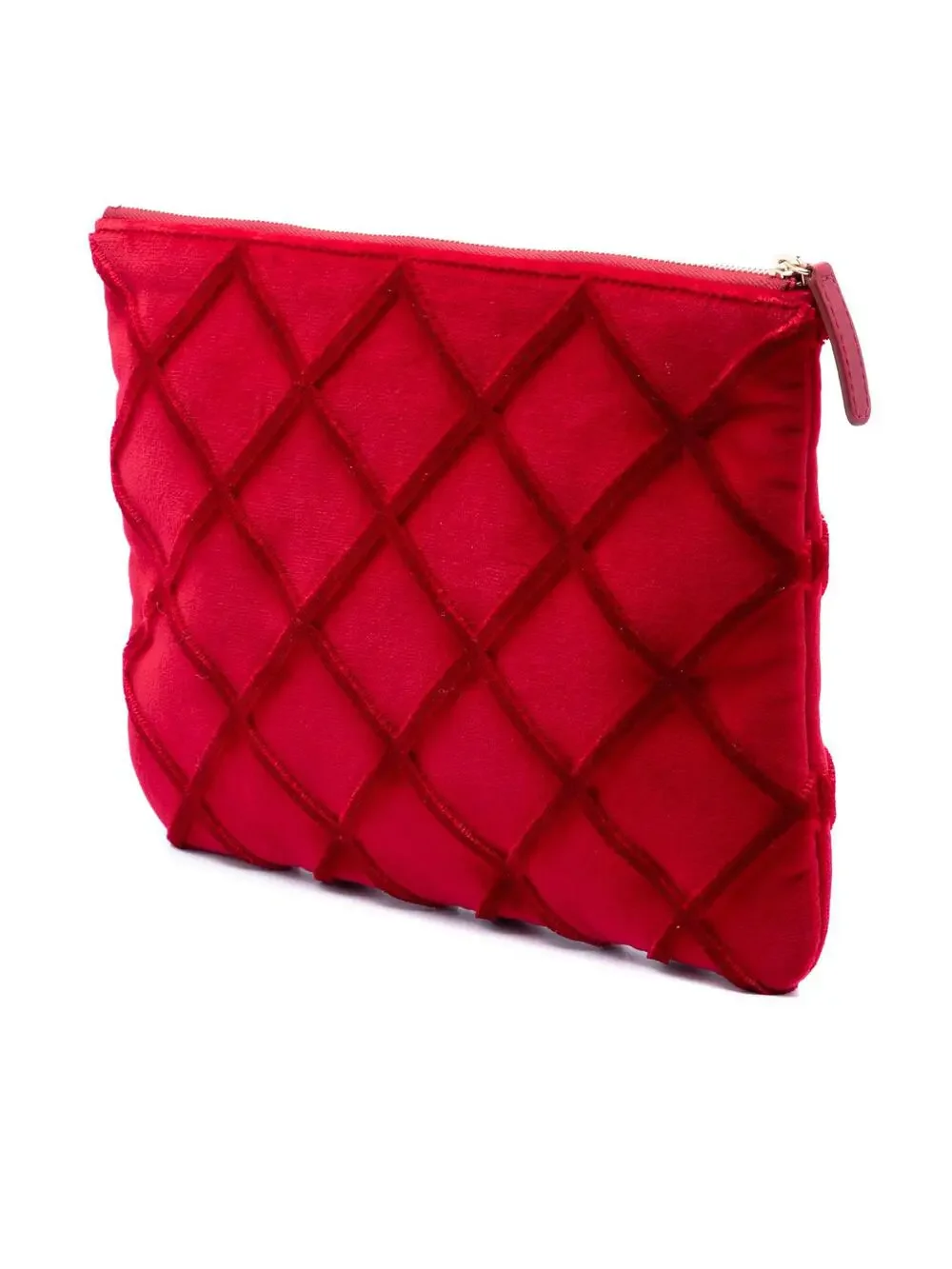 Chanel Medium Cc Quilted Velvet O Case #284807C10B